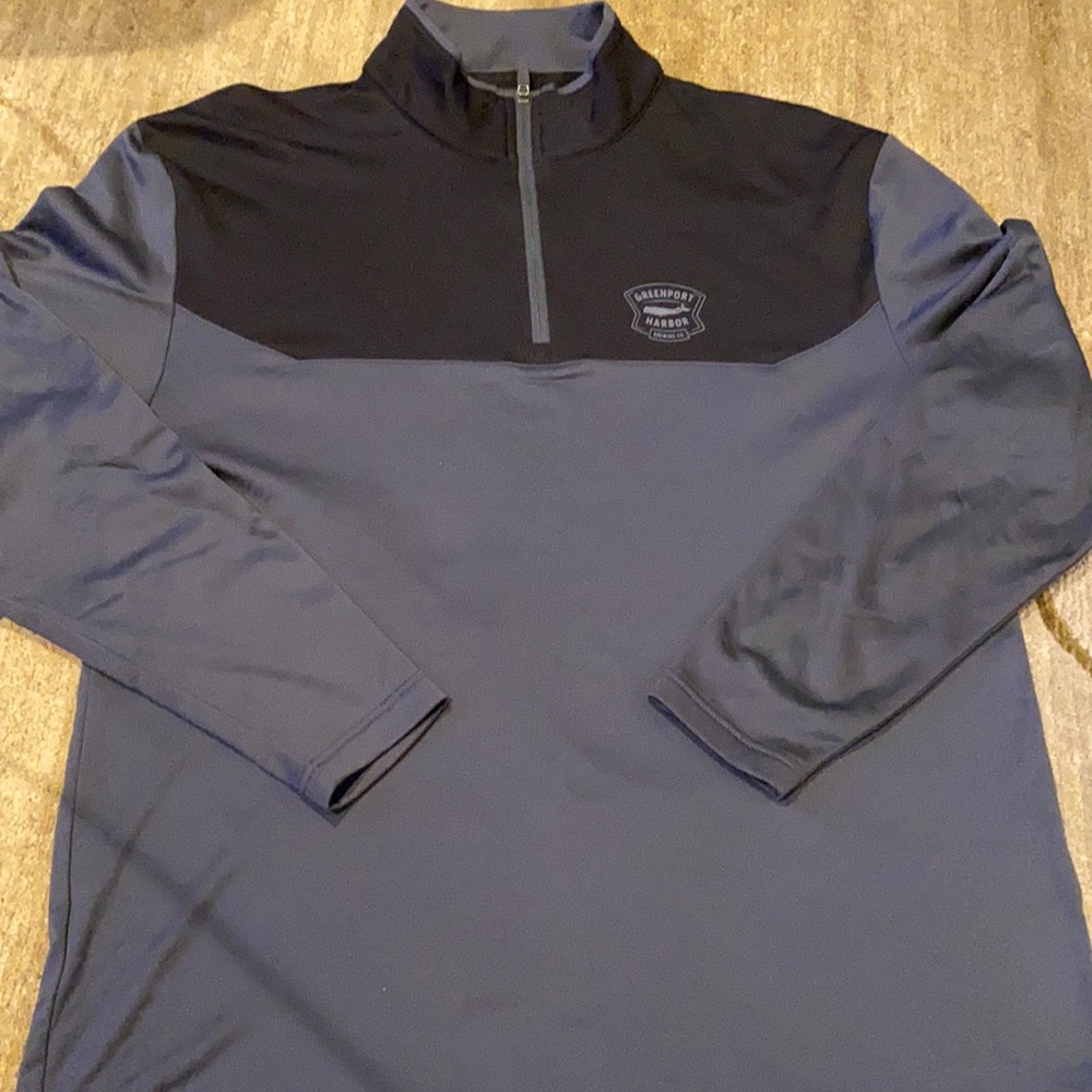 ~UltraClub~ Greenport Harbor Brewing Co. 1/4-Zip Top